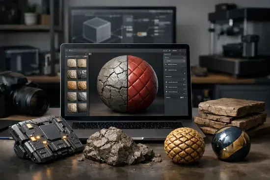 Adobe Firefly texturas 3D