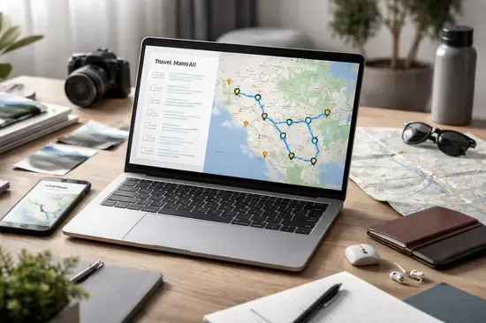 IA para crear itinerarios de viaje
