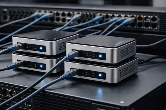 clúster de Mini PCs Docker Swarm