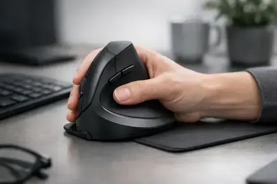 mouse vertical para evitar el dolor de muñeca
