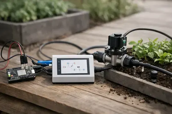 riego inteligente con ESP32 y n8n