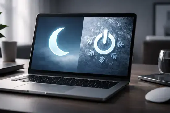 diferencia entre Sleep y Hibernate en Windows