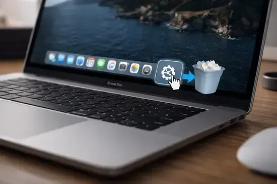 vaciar papelera mac acceso directo