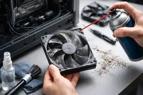 limpiar los ventiladores de tu PC