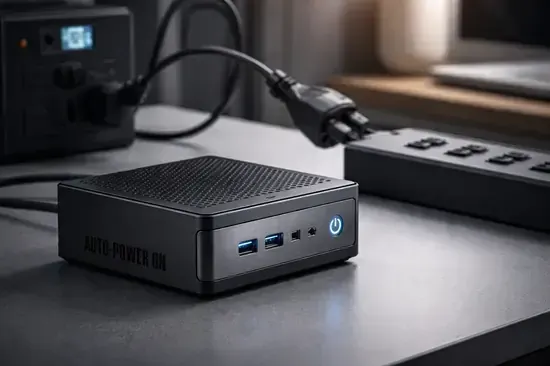 Mini PC arranque automático corte luz