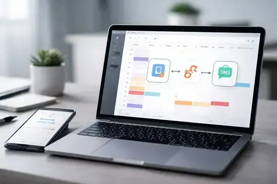 n8n calendario SMS