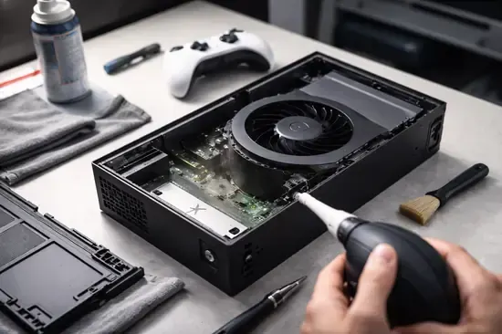 limpiar Xbox Series X