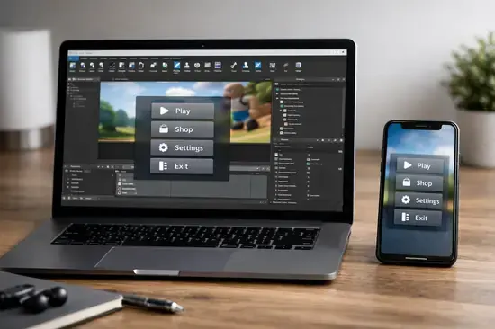 crear menu interactivo roblox studio