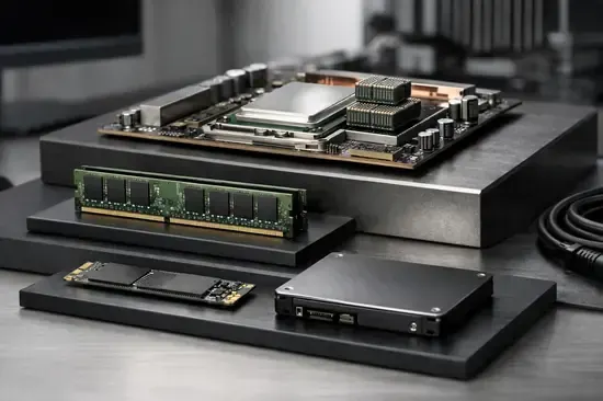 jerarquía de almacenamiento RAM caché SSD