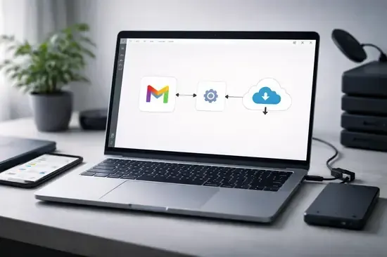automatizar backup gmail n8n