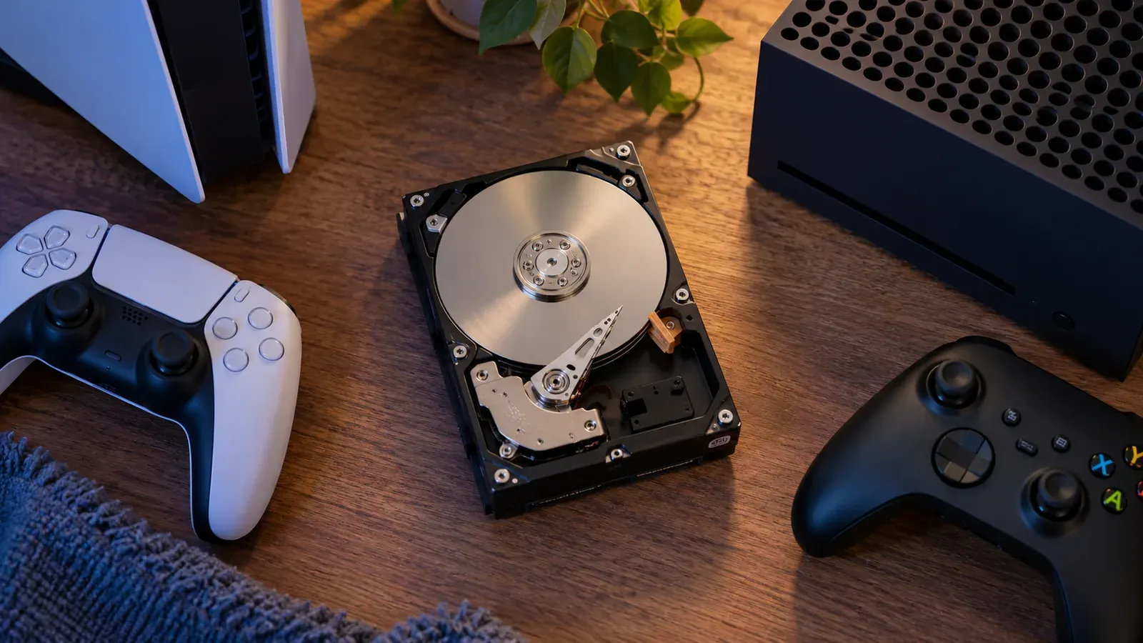 Imagen conceptual generada con IA sobre Cómo usar un disco duro de PC en consolas: Guía Experta 2026