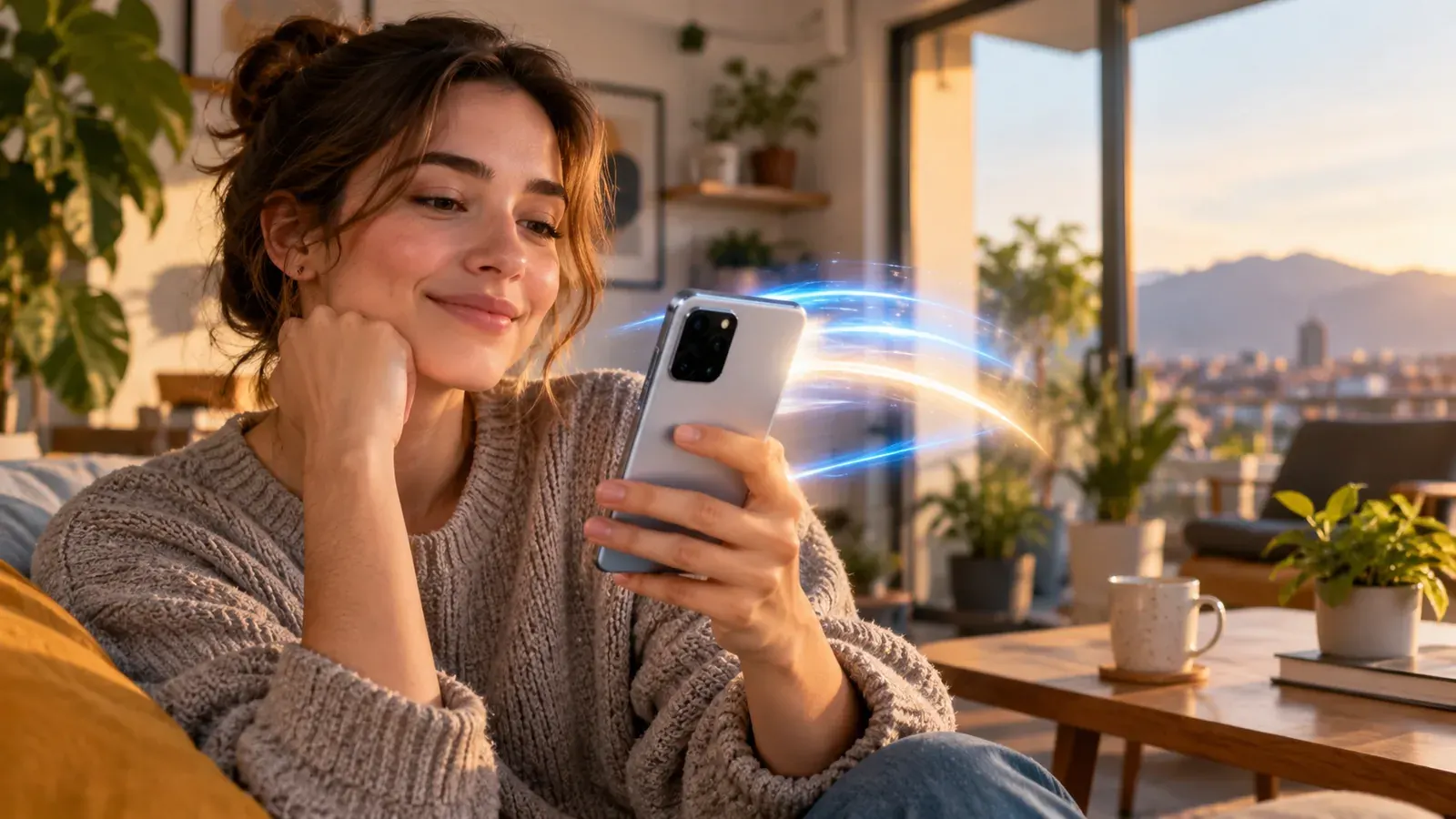 Imagen conceptual generada con IA sobre HyperOS 3: Estas funciones hacen tu teléfono Xiaomi increíblemente mejor