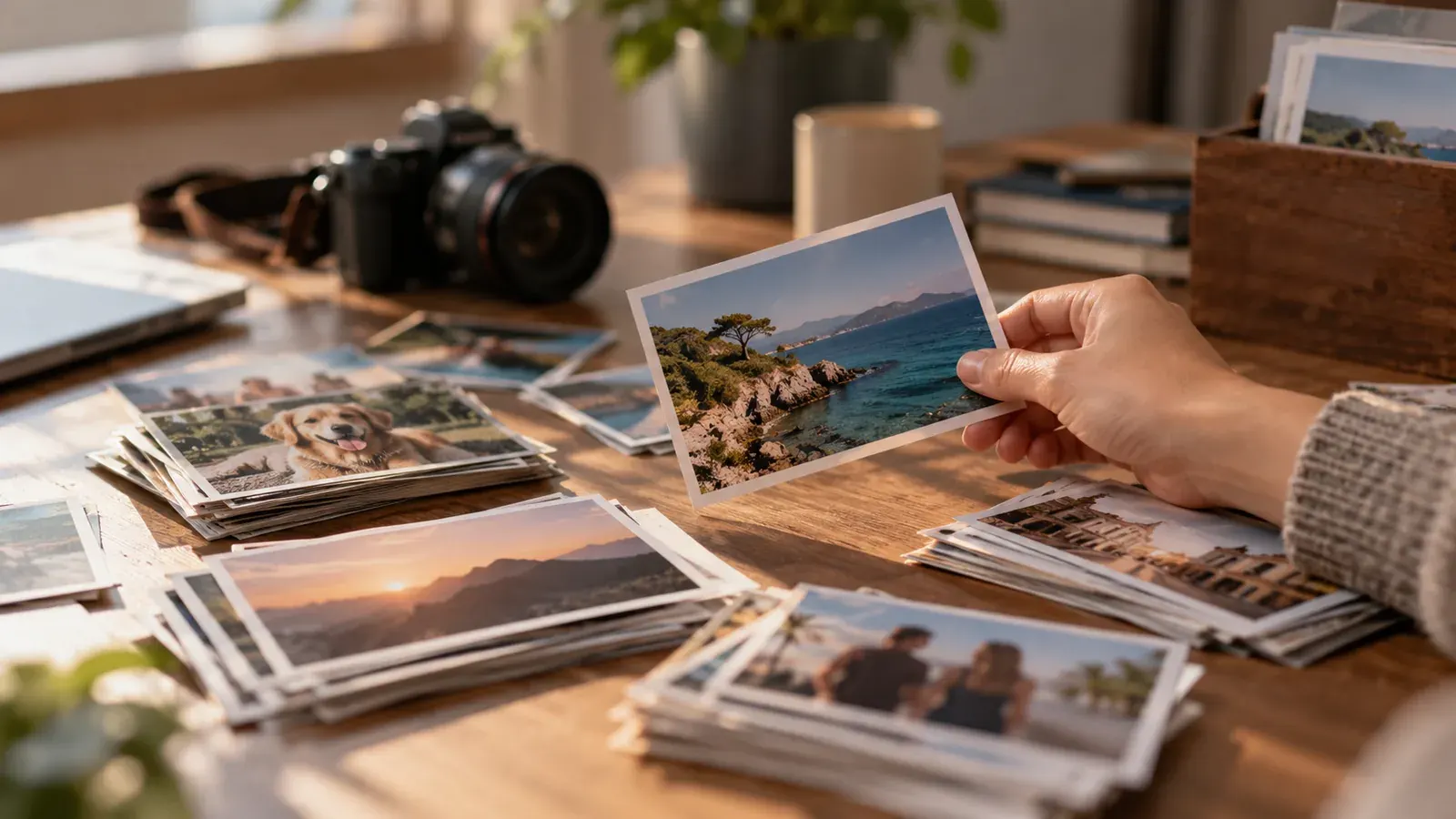 Imagen conceptual generada con IA sobre Cómo usar la IA para categorizar tus fotos personales