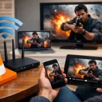 VLC servidor de streaming local