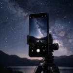 modo noche cámara móvil