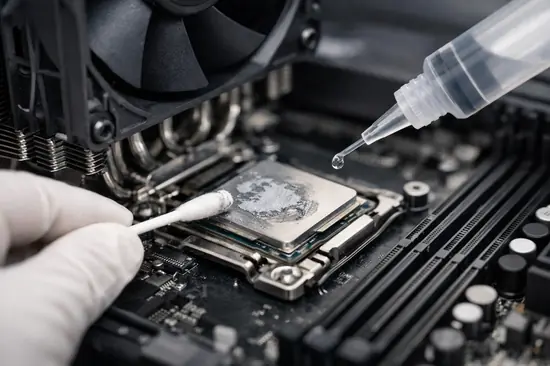 limpiar pasta térmica cpu sin quitar ventilador