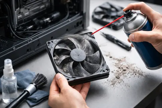 limpiar los ventiladores de tu PC