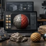 Adobe Firefly texturas 3D