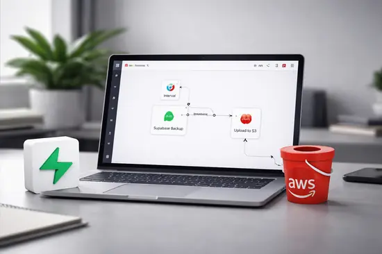 n8n backup supabase s3