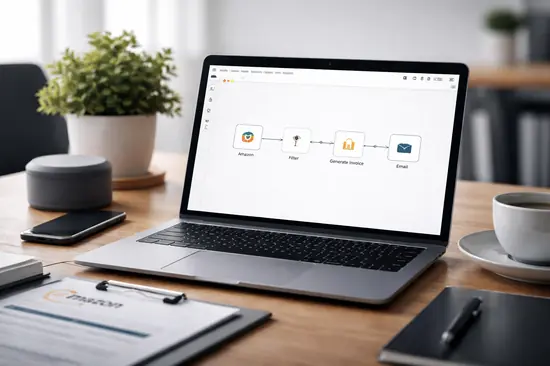 n8n automatizar facturas Amazon