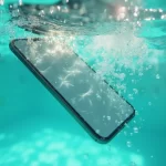 resistencia al agua móvil