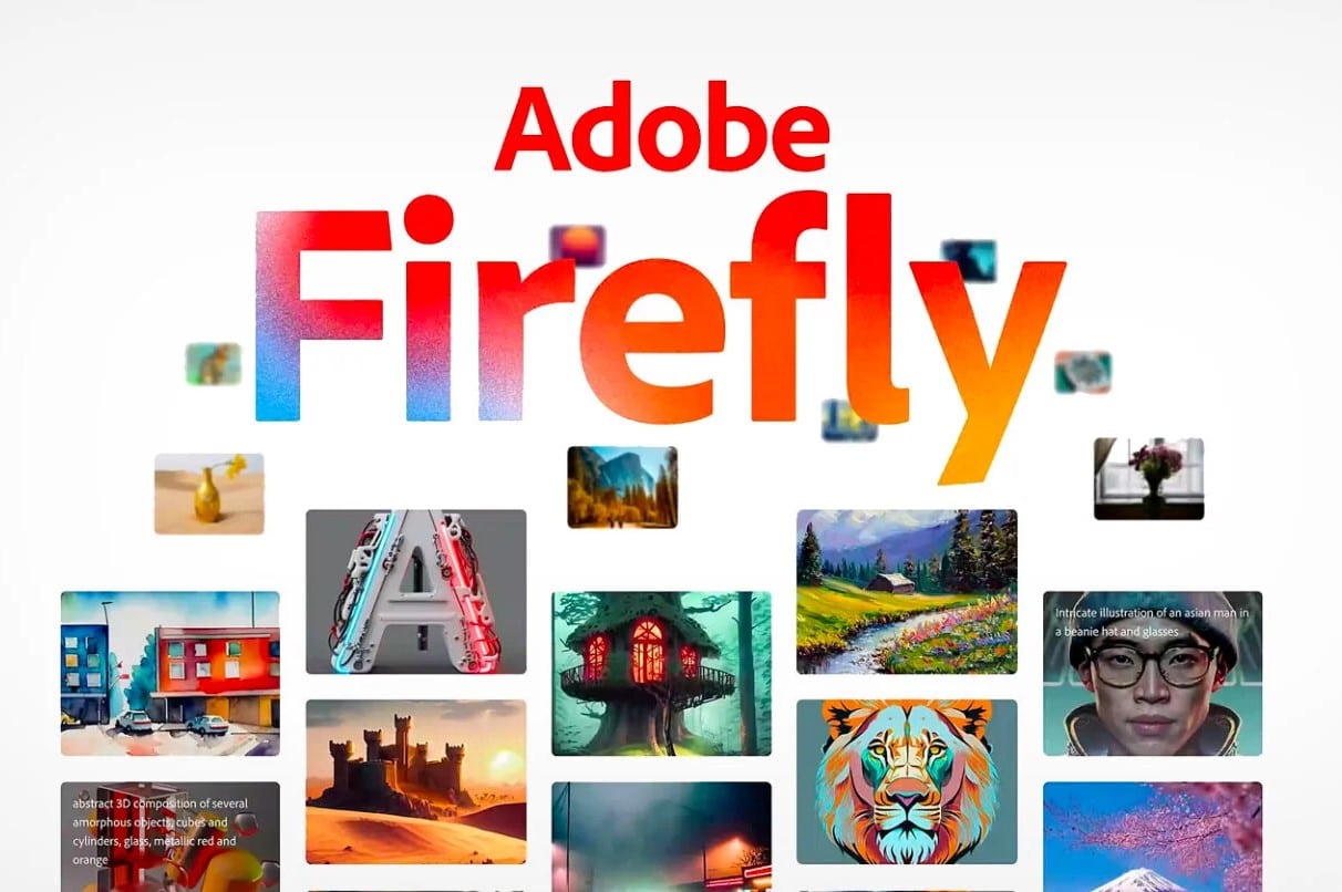 Adobe Firefly relleno generativo