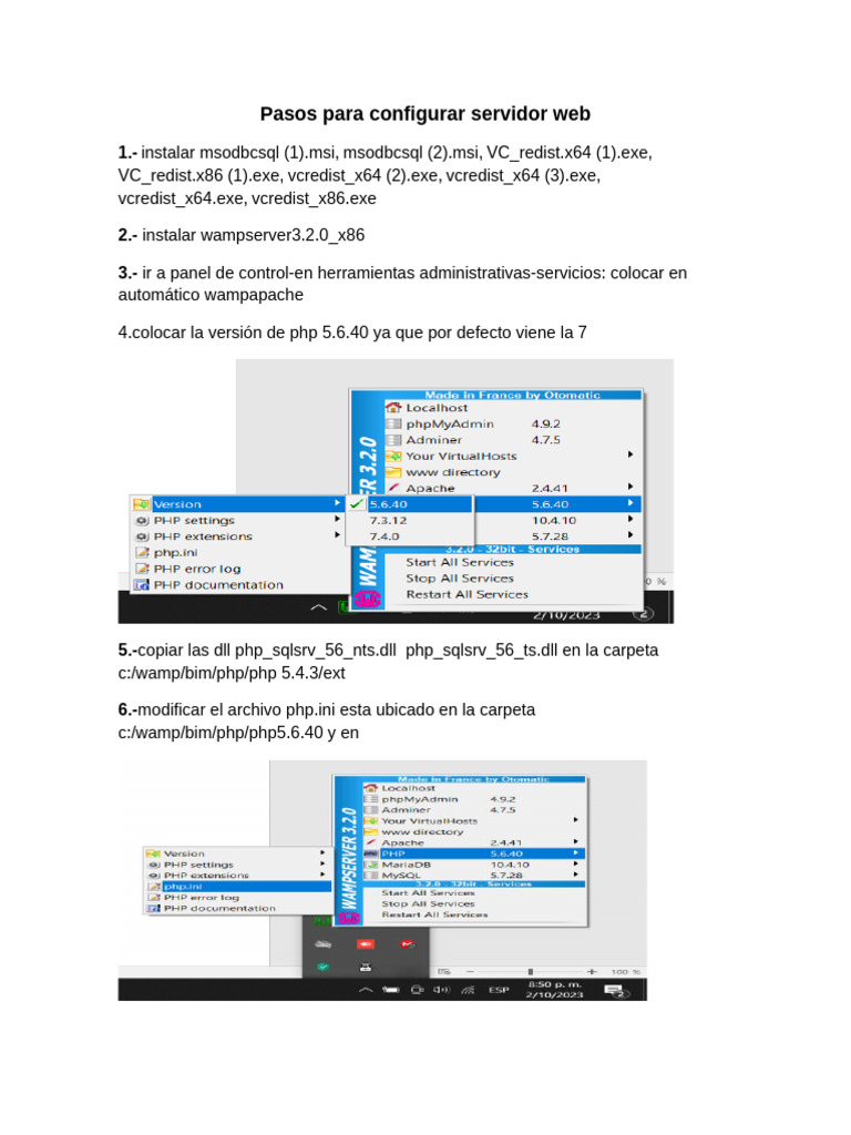 configurar servidor Trilium