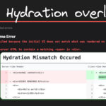 Hydration Error