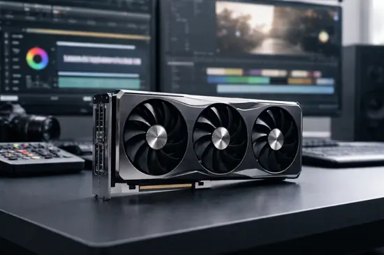 tarjeta gráfica para edición de video 8K