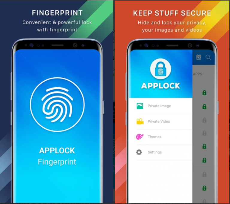 bloqueo de aplicaciones por huella dactilar