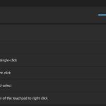 configurar sensibilidad touchpad