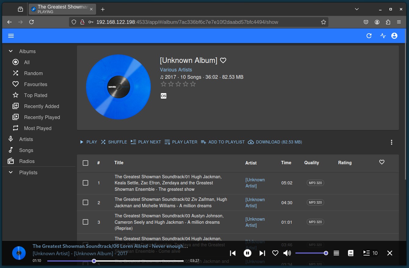 Navidrome Docker