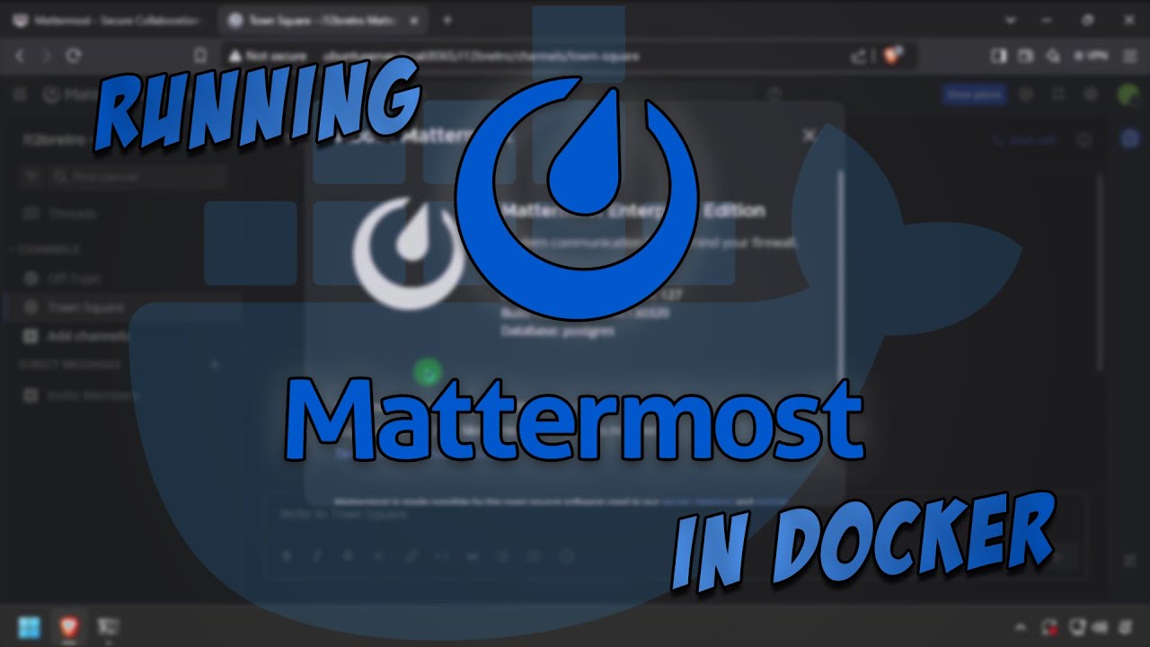 instalar Mattermost Docker