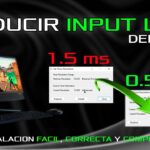 reducir input lag monitor